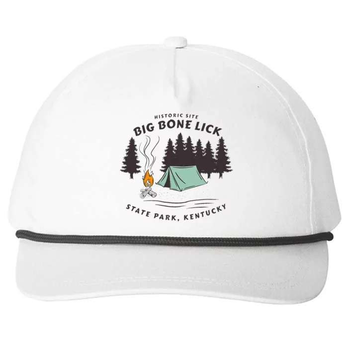 Big Bone Lick Park Snapback Five-Panel Rope Hat