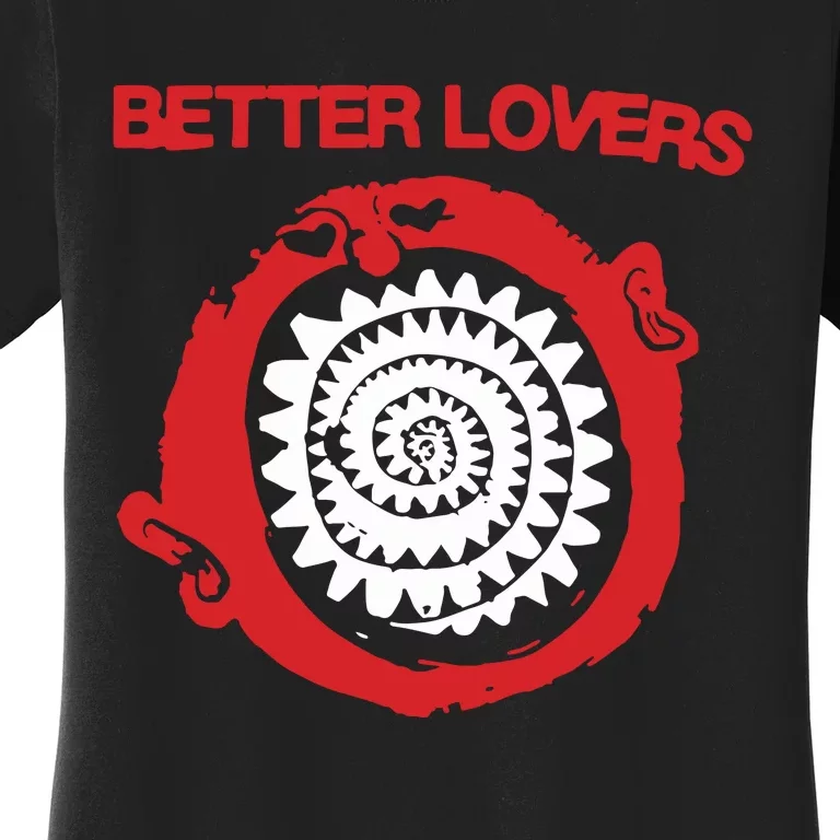 Betterloversband Better Lovers Spiral Teeth Women's T-Shirt