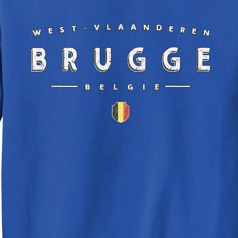 Bruges Belgium Logo Brugge België Tall Sweatshirt