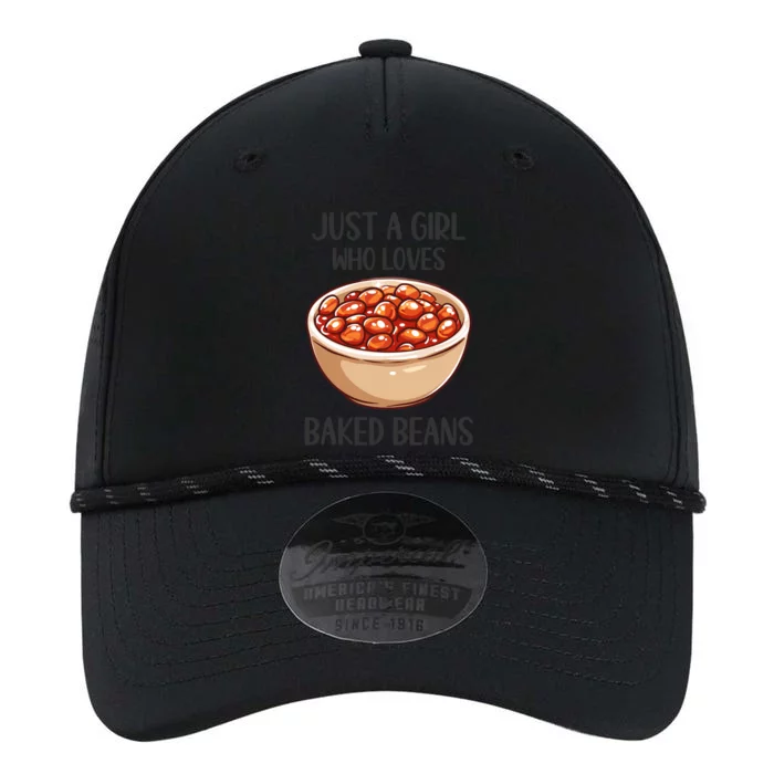 Baked Beans Lovers Gift Just A Who Loves Baked Beans Gift Performance The Dyno Cap