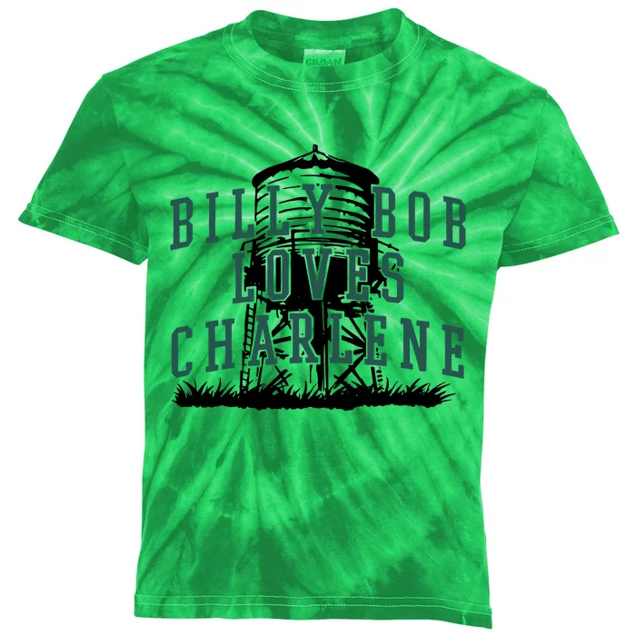 Billy Bob Loves Charlene Kids Tie-Dye T-Shirt