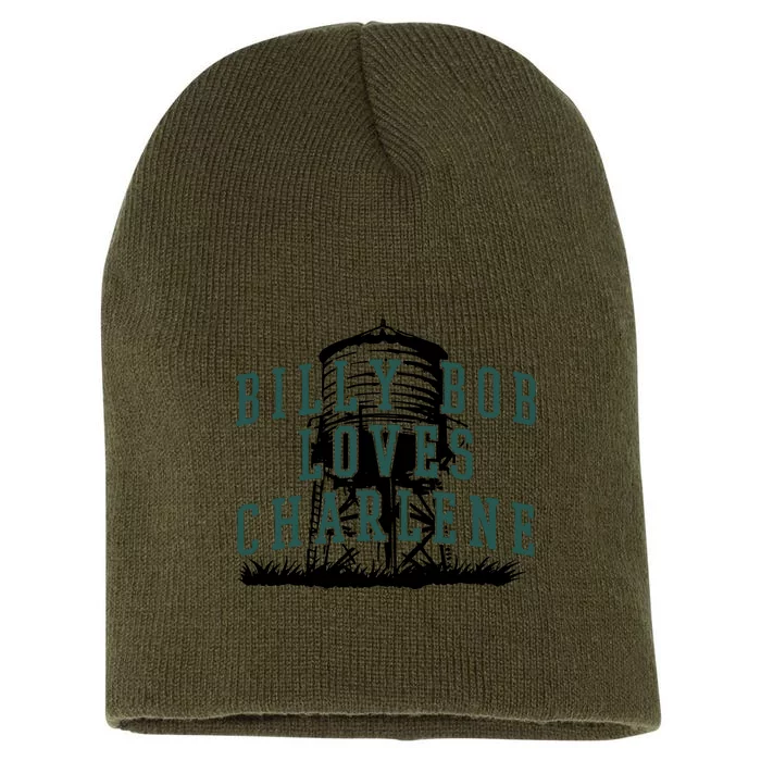 Billy Bob Loves Charlene Short Acrylic Beanie