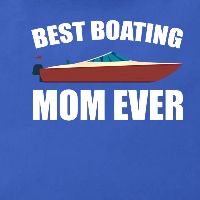 Best Boating Mom Ever Motorboat Great Gift Zip Tote Bag