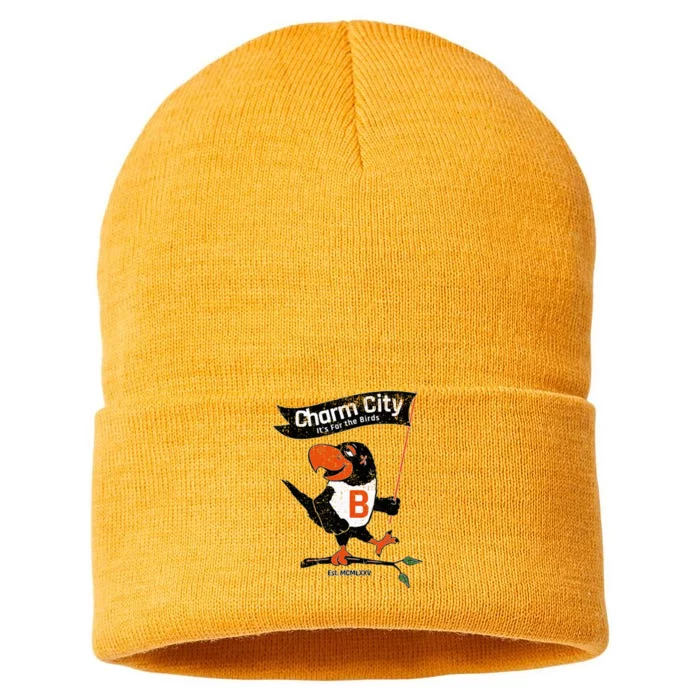 Baltimore Birds Maryland Charm City Pride Novelty Sustainable Knit Beanie