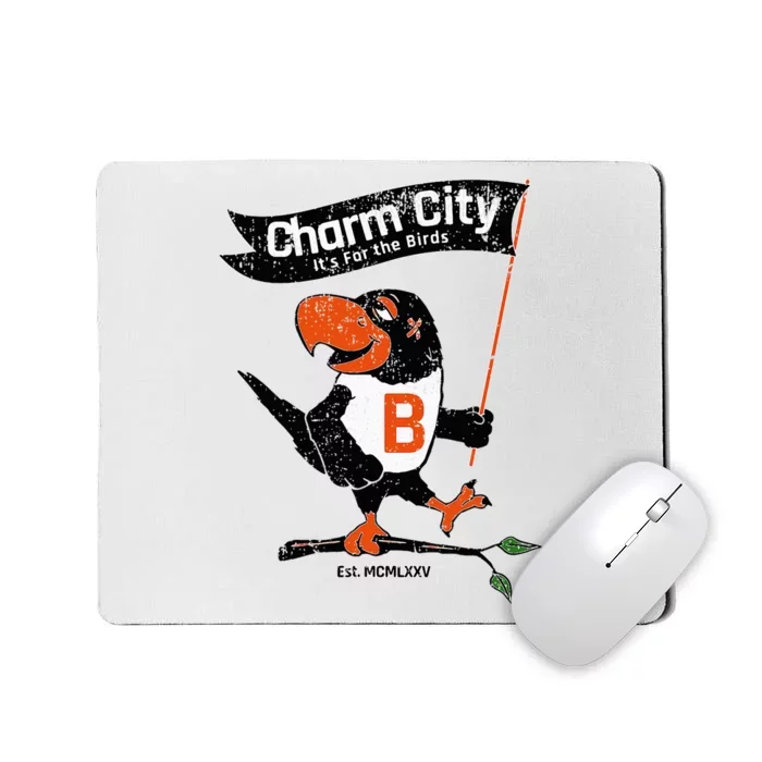 Baltimore Birds Maryland Charm City Pride Novelty Mousepad