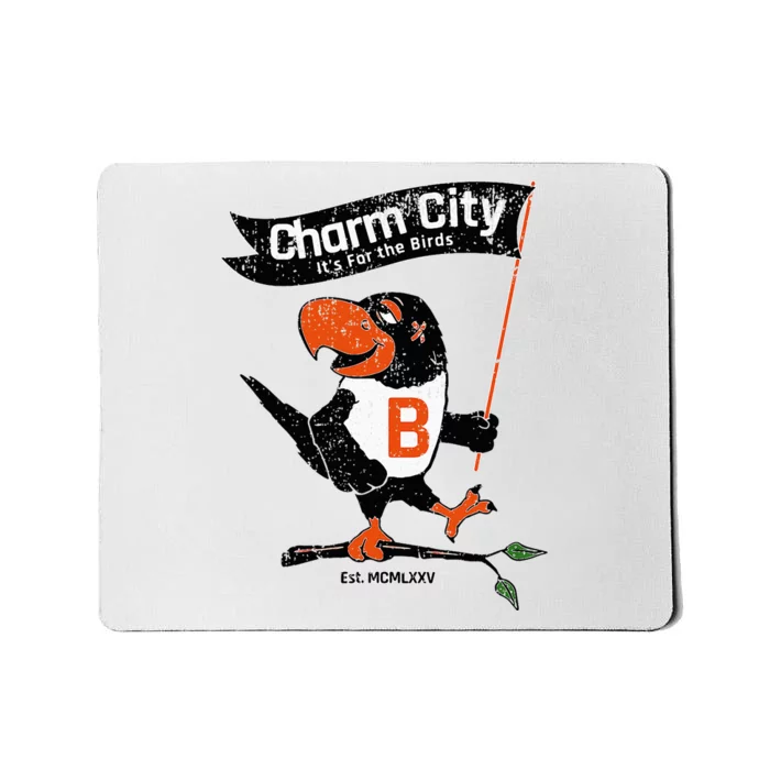 Baltimore Birds Maryland Charm City Pride Novelty Mousepad