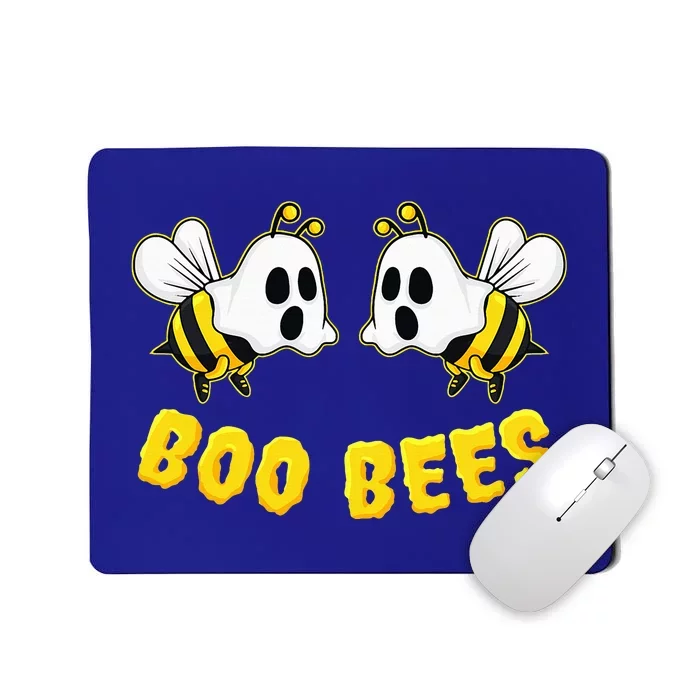 Boo Bees Matching Couples Funny Halloween Mousepad