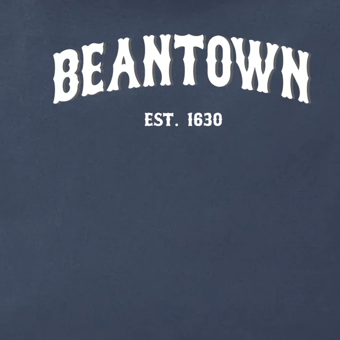 Beantown Boston Massachusetts Baked Beans New England Zip Tote Bag