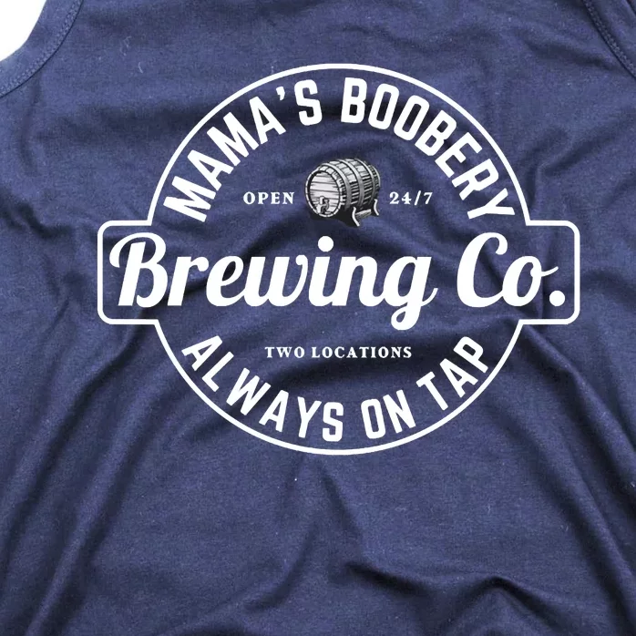 Breastfeeding Brewery Mamas Boobery New Mom Brewing Tank Top