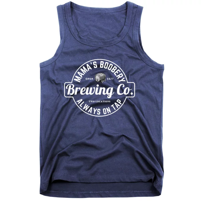 Breastfeeding Brewery Mamas Boobery New Mom Brewing Tank Top