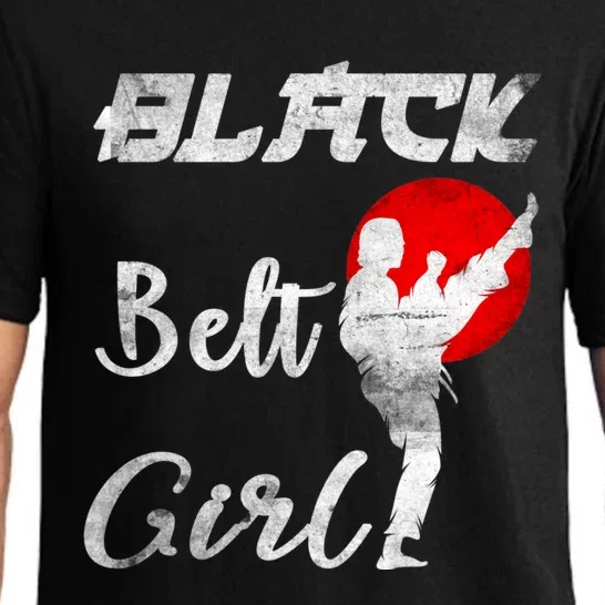 Black Belt Mixed Martial Arts Mma Karate Taekwondo Funny Gift Pajama Set