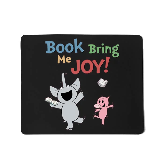 Book Bring Me Joy A Good Day To Read Book Teacher Library Book Club Mousepad