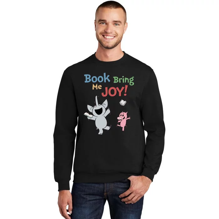 Book Bring Me Joy A Good Day To Read Book Teacher Library Book Club Tall Sweatshirt