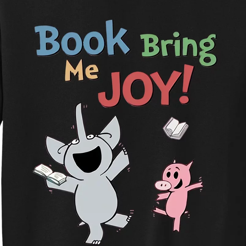 Book Bring Me Joy A Good Day To Read Book Teacher Library Book Club Tall Sweatshirt