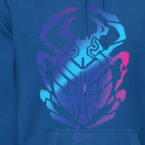 Blue Beetle Movie Scarab Premium Hoodie