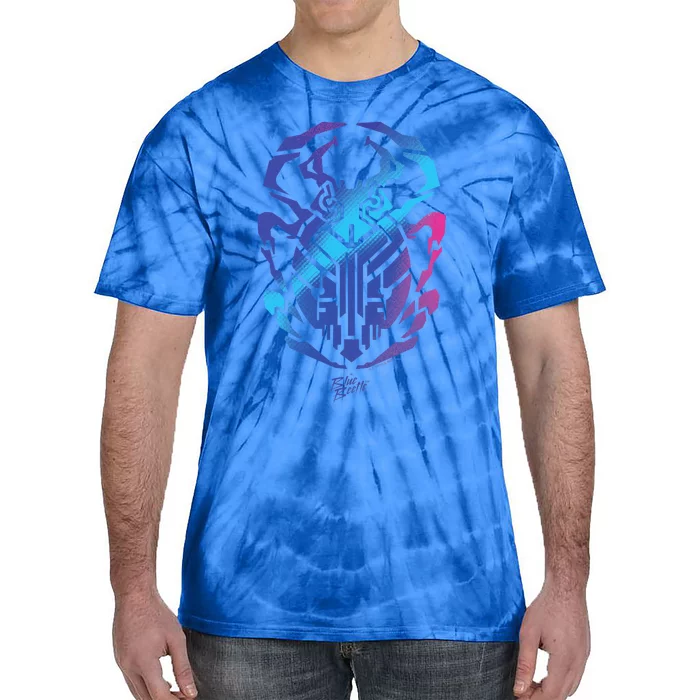 Blue Beetle Movie Scarab Tie-Dye T-Shirt