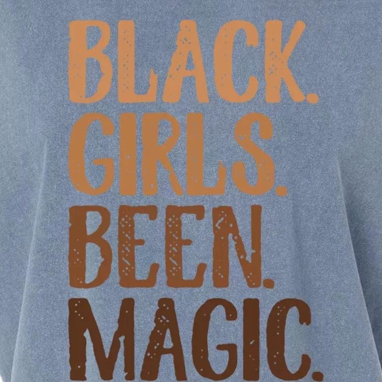 Black Been Magic Melanin African American History Gift Garment-Dyed Women's Muscle Tee