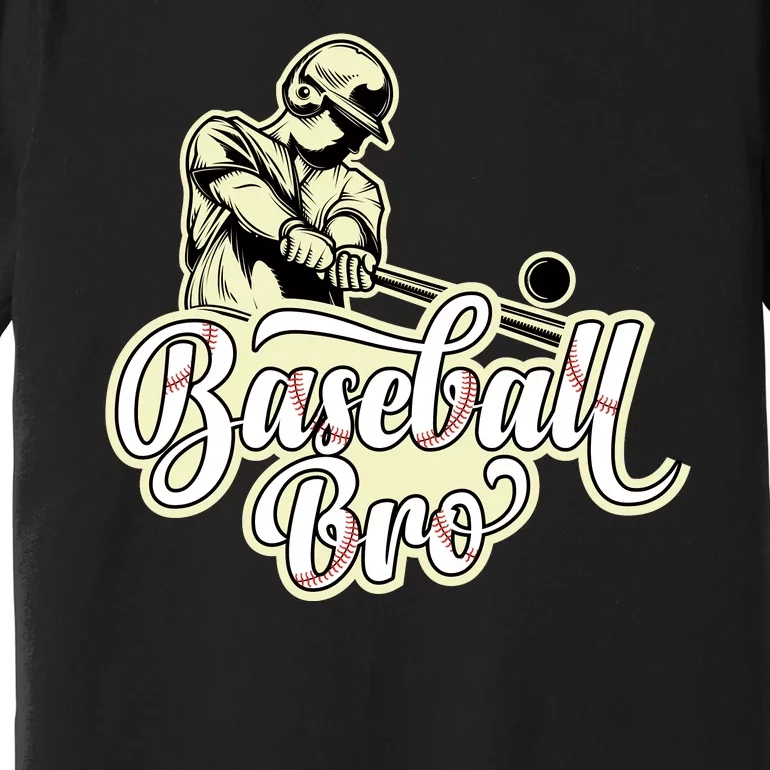 Baseball Bro Matching Family Baseball Game Premium T-Shirt