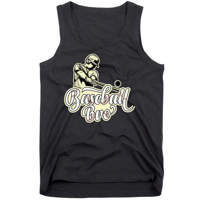 Baseball Bro Matching Family Baseball Game Tank Top