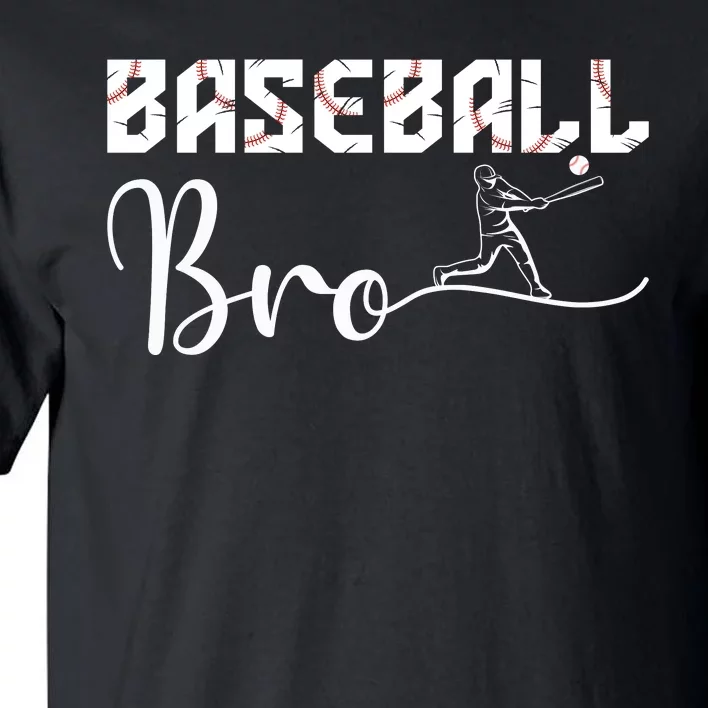 Baseball Bro Matching Family Baseball Game Tall T-Shirt