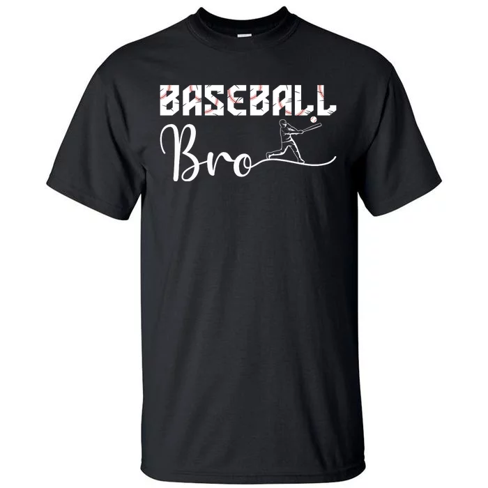 Baseball Bro Matching Family Baseball Game Tall T-Shirt