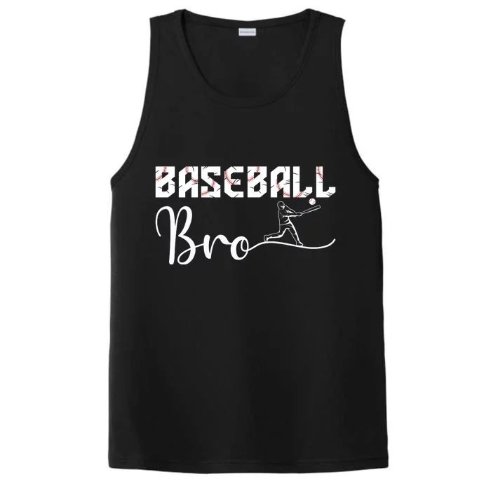 Baseball Bro Matching Family Baseball Game Performance Tank