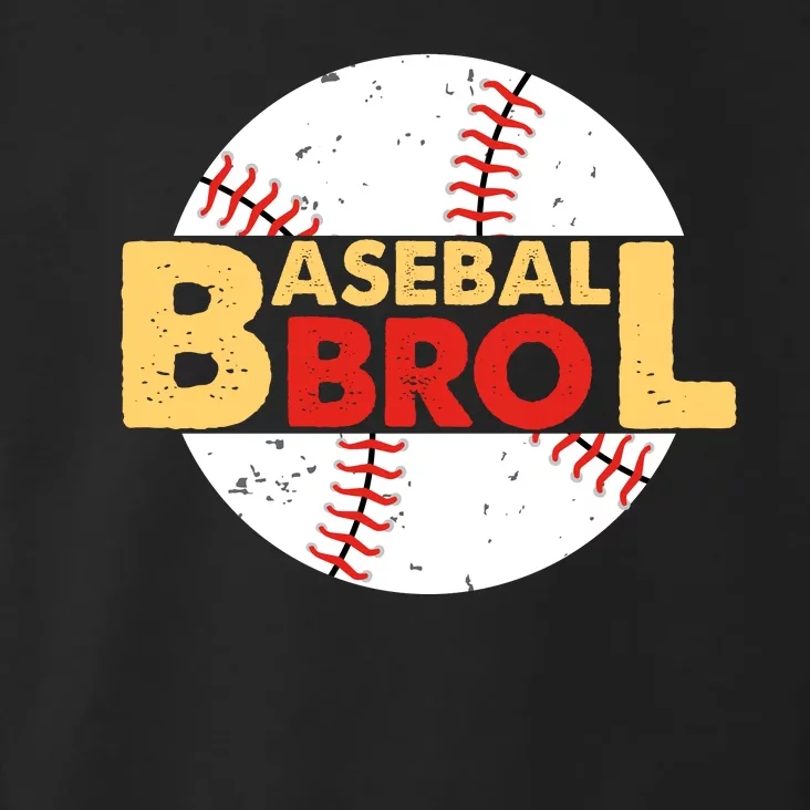 Baseball Bro Matching Family Baseball Game Toddler Hoodie