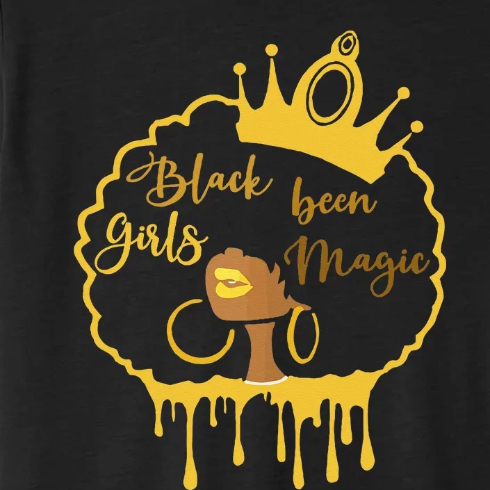 Black Been Magic African American Queen ChromaSoft Performance T-Shirt