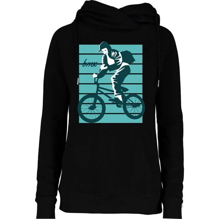 BMX Womens Funnel Neck Pullover Hood