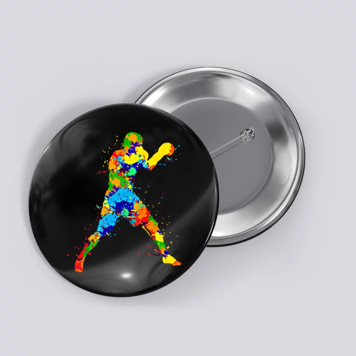 Boxing Boxer Meaningful Gift Button