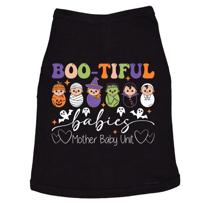 Bootiful Babies Mother Baby Nurse Halloween Postpartum Nurse Doggie Tank