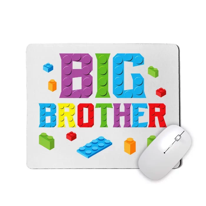 Big Brother Master Builder Building BricksBlocks Family Set Mousepad