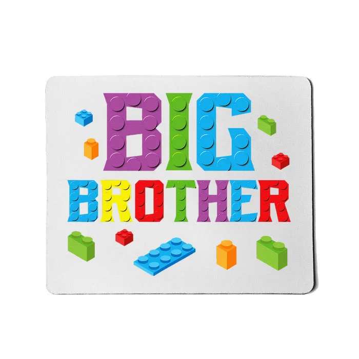 Big Brother Master Builder Building BricksBlocks Family Set Mousepad