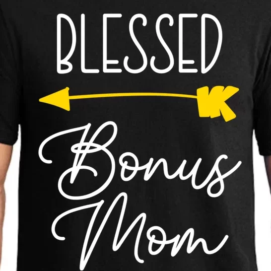 Blessed Bonus Mom Cute Cool Great Gift Pajama Set