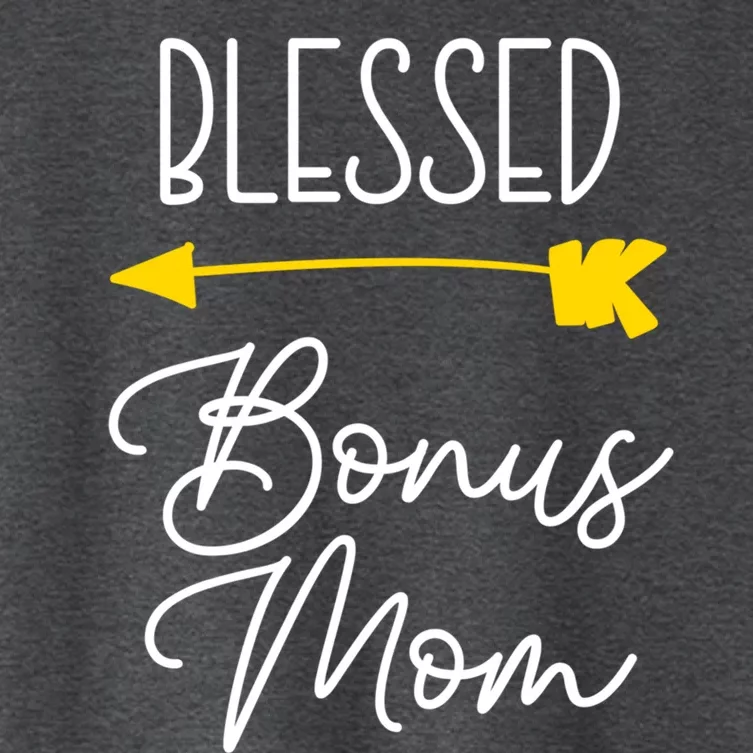 Blessed Bonus Mom Cute Cool Great Gift Women's Crop Top Tee