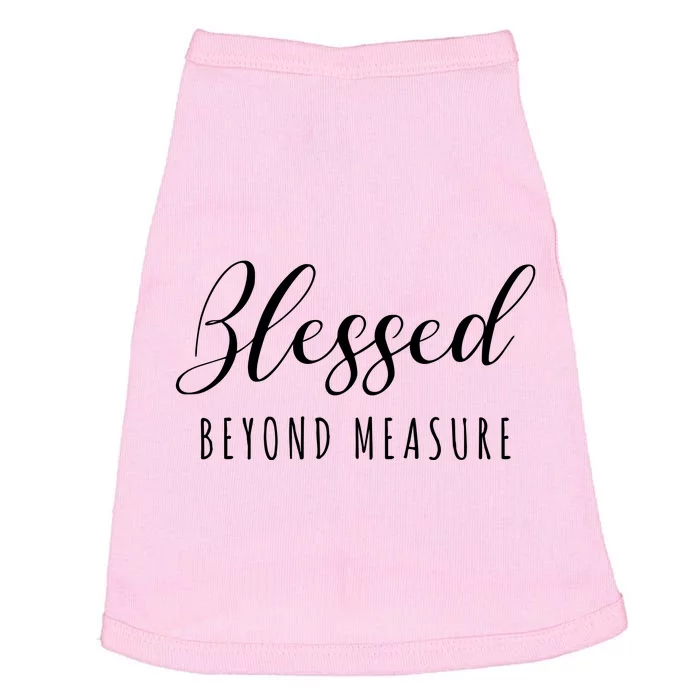 Blessed Beyond Measure Doggie Tank