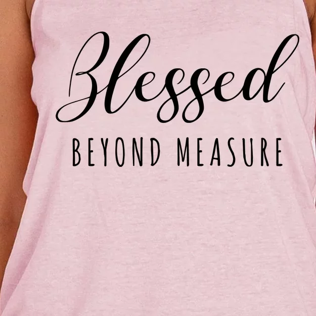 Blessed Beyond Measure Women's Knotted Racerback Tank