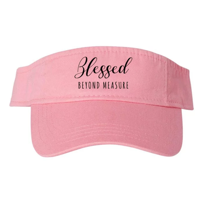 Blessed Beyond Measure Valucap Bio-Washed Visor