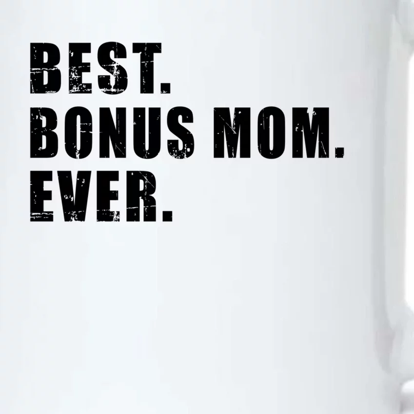 Best Bonus Mom Ever Cute Gift Black Color Changing Mug