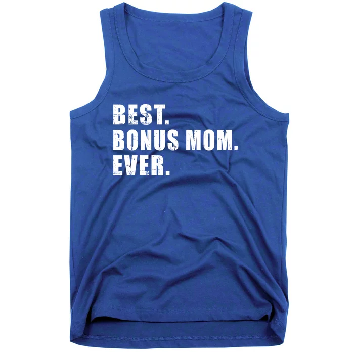 Best Bonus Mom Ever Cute Gift Tank Top