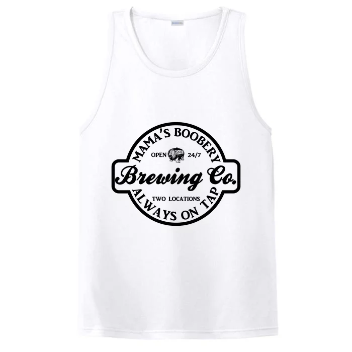 Breastfeeding Brewery Mama Boobery Performance Tank