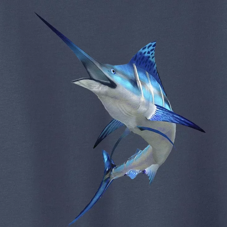 Beautiful Blue Marlin Fishing Toddler T-Shirt