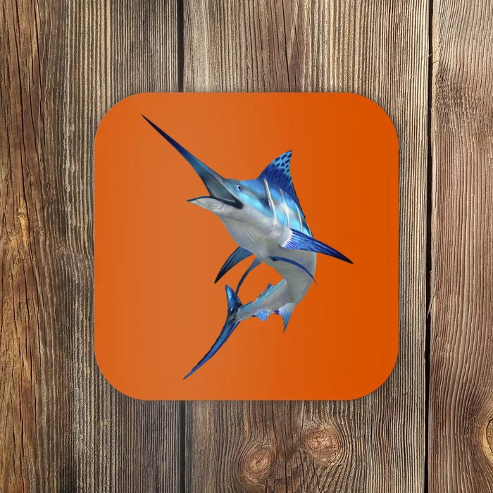 Beautiful Blue Marlin Fishing Coaster