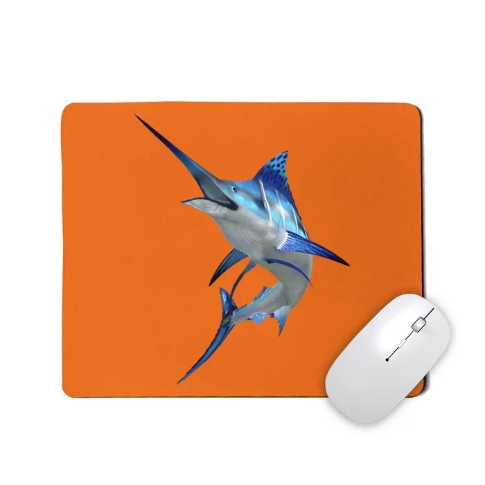 Beautiful Blue Marlin Fishing Mousepad