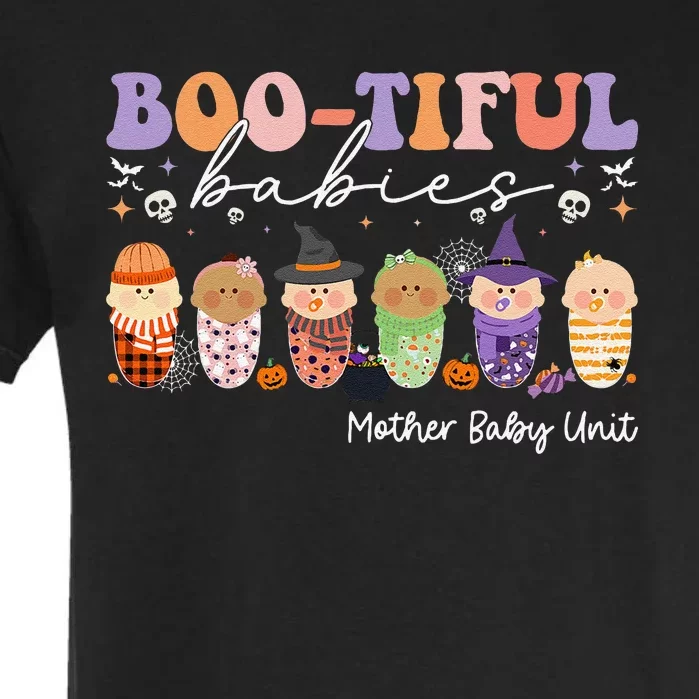 Bootiful Babies Mother Baby Unit Spooky Halloween Gift Garment-Dyed Heavyweight T-Shirt