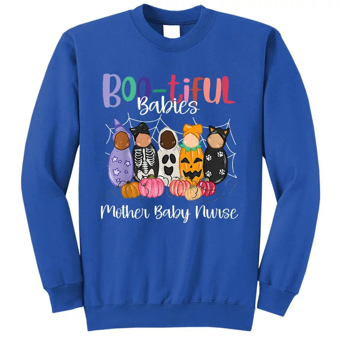 Bootiful Babies Mother Baby Nurse Funny Halloween Tall Sweatshirt