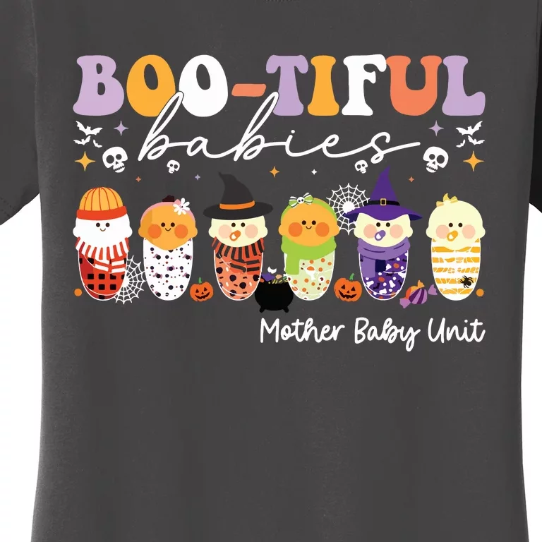 Bootiful Babies Mother Baby Unit Spooky Halloween Women's T-Shirt