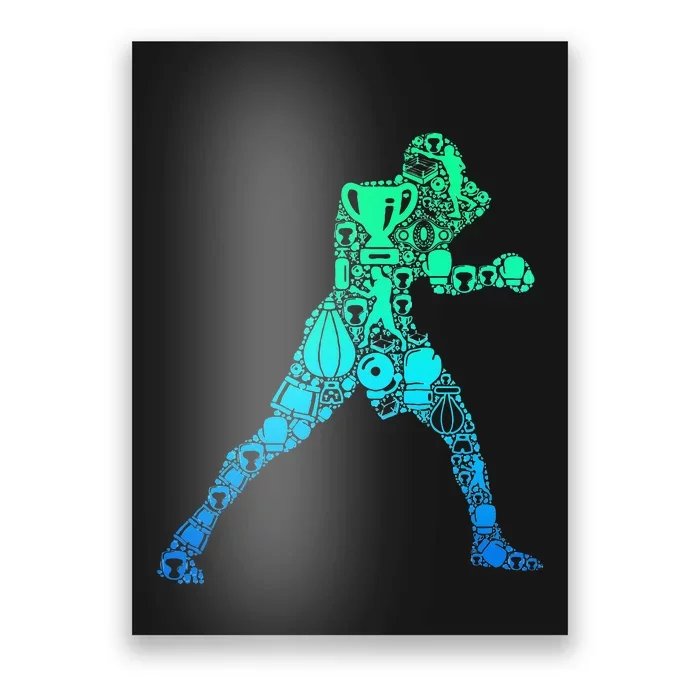 Boxer Boxing Men Poster