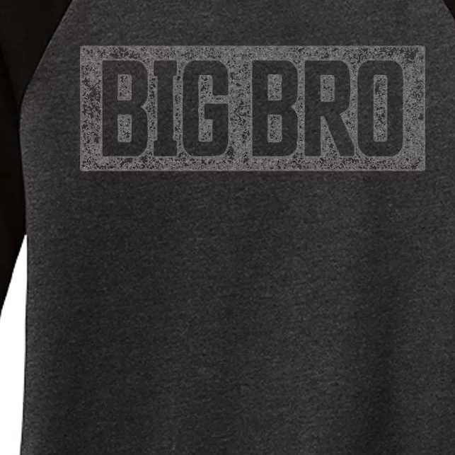 Big Bro Matching Sibling Outfit Soon To Be Big Brother Women's Tri-Blend 3/4-Sleeve Raglan Shirt