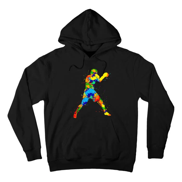 Boxing Boxer Men Tall Hoodie